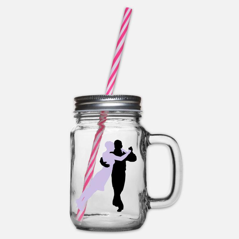Tango2 - Henkelglas mit Schraubdeckel - Klar