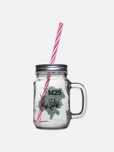 Multicar M25 - Henkelglas mit Schraubdeckel - Klar