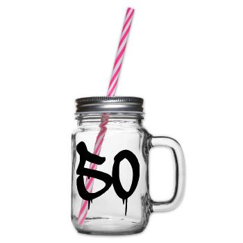 50 - Bocal à boisson - transparent - Droite
