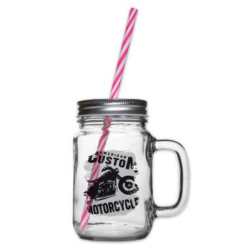 American Custom Motorcycle And Racing - Bocal à boisson - transparent - Droite