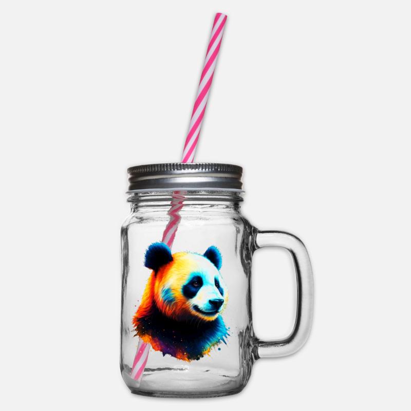 Panda - Bocal à boisson - transparent