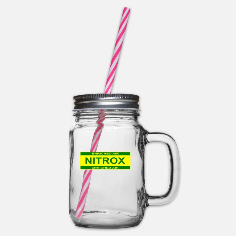 Nitrox Enriched Air - Bocal à boisson - transparent