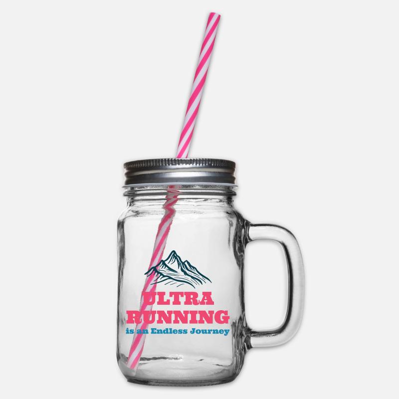 Ultra Running est un Endless Journe - Bocal à boisson - transparent