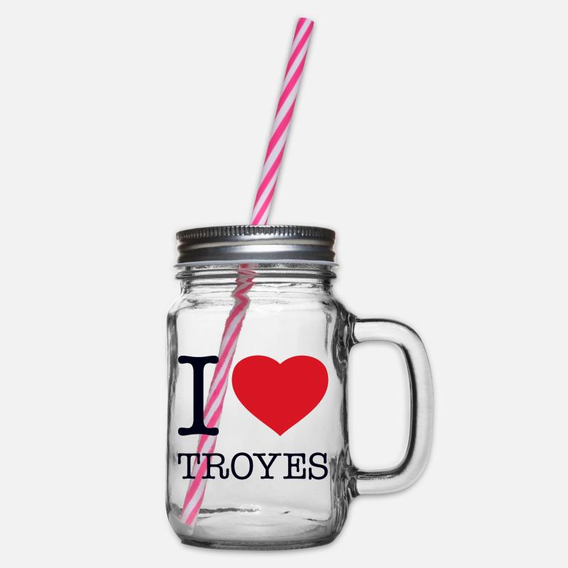 J’ADORE TROYES - Bocal à boisson - transparent