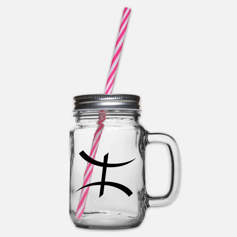 Symbole Kabyle par Helfspawn - Bocal à boisson - transparent
