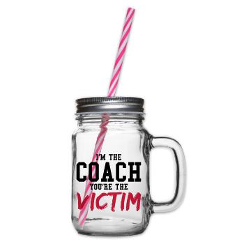 coach victim - Bocal à boisson - transparent - Droite