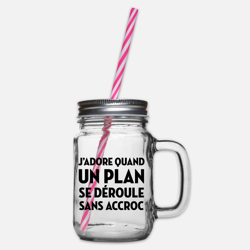 Se Déroule Sans Accroc / Agence Tous Risques - Bocal à boisson - transparent