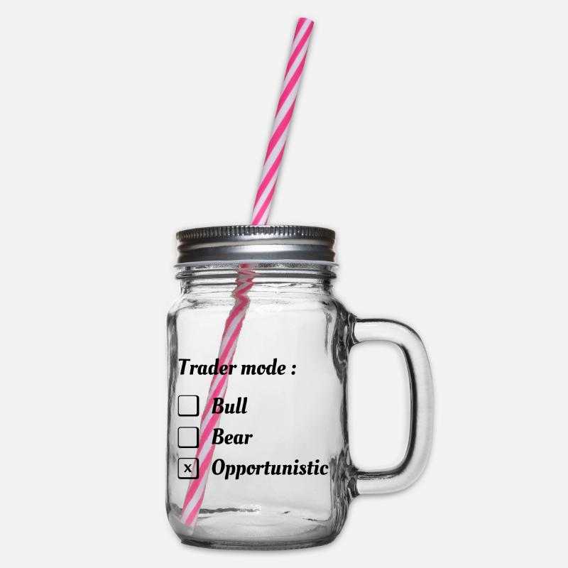 Trader mode Opportunistic - Bocal à boisson - transparent