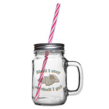 Shell or go? - Glass jar with handle and screw cap - clear - Right