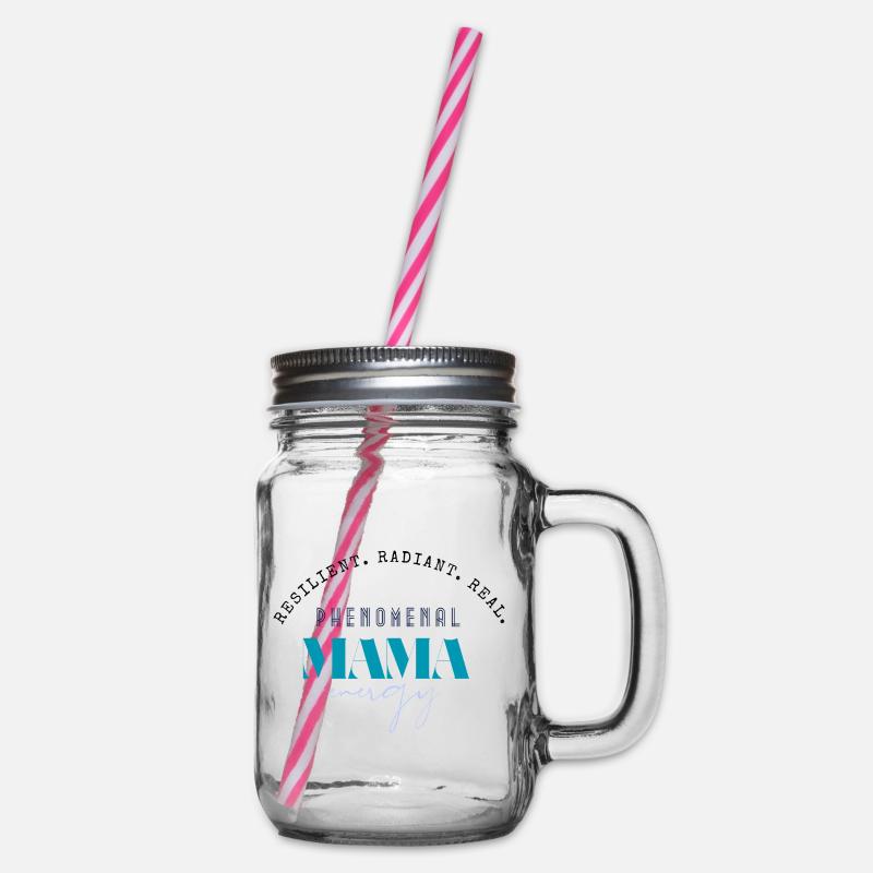 Énergie phénoménale de Mama - Bocal à boisson - transparent