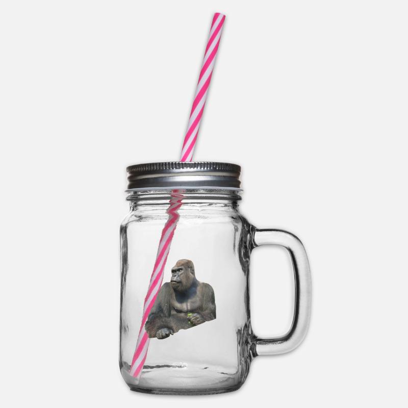gorilla - Bocal à boisson - transparent