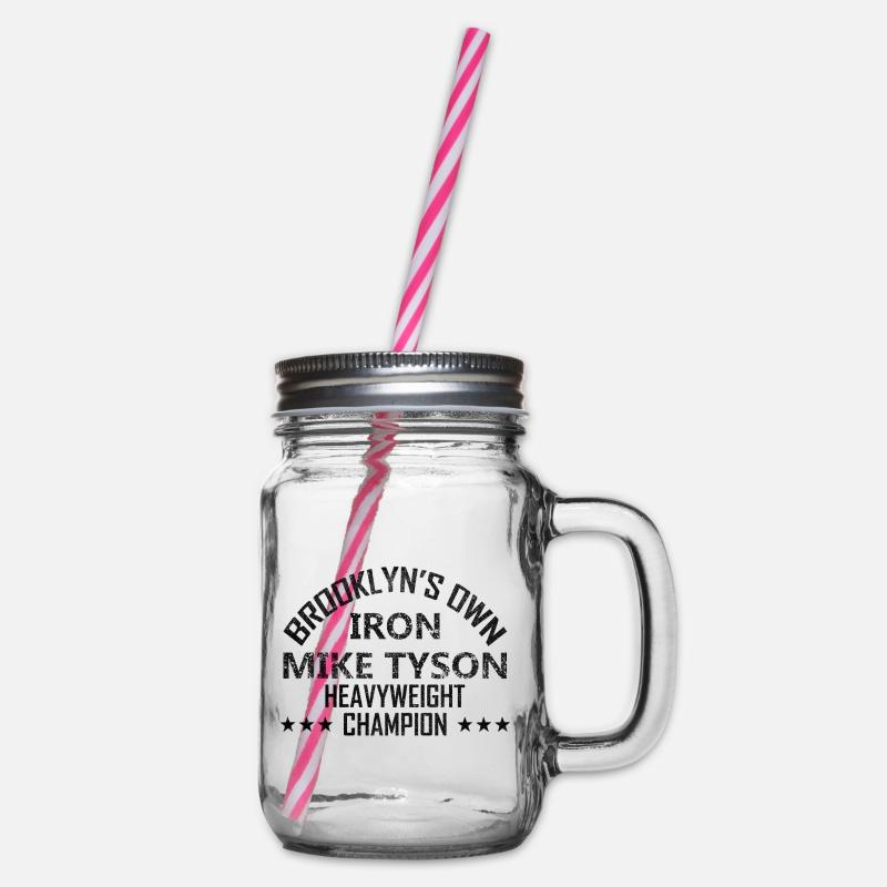 fer mike tyson - Bocal à boisson - transparent