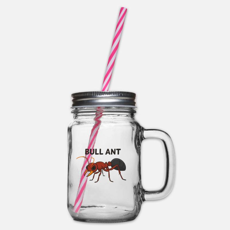 Fourmi taureau - Bocal à boisson - transparent