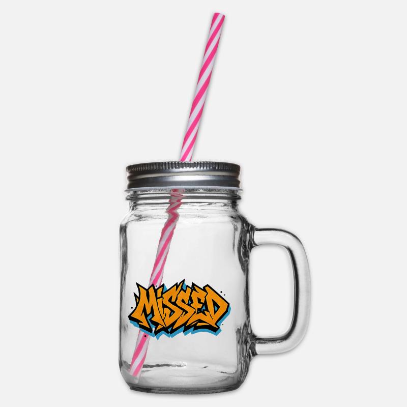 Graffiti Merch - Bocal à boisson - transparent