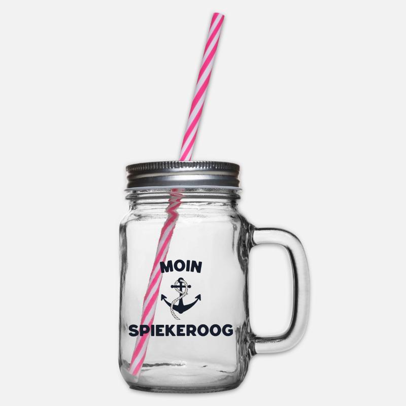 Moin Spiekeroog – Conception d’ancres maritimes - Bocal à boisson - transparent