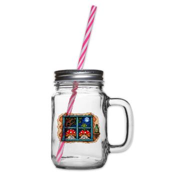 1000195617 - Henkelglas mit Schraubdeckel - Klar - Rechts