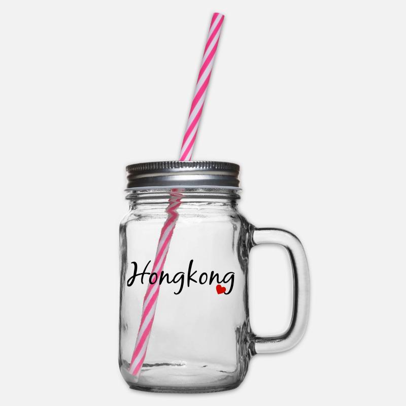 Hong Kong - Bocal à boisson - transparent