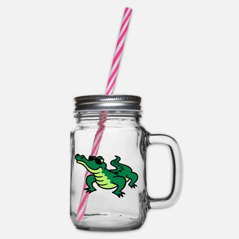 Cool Croc - Bocal à boisson - transparent