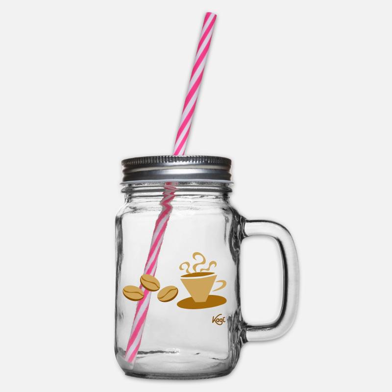Tasse de café1 - Bocal à boisson - transparent