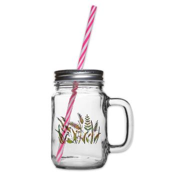 Gras - Henkelglas mit Schraubdeckel - Klar - Rechts