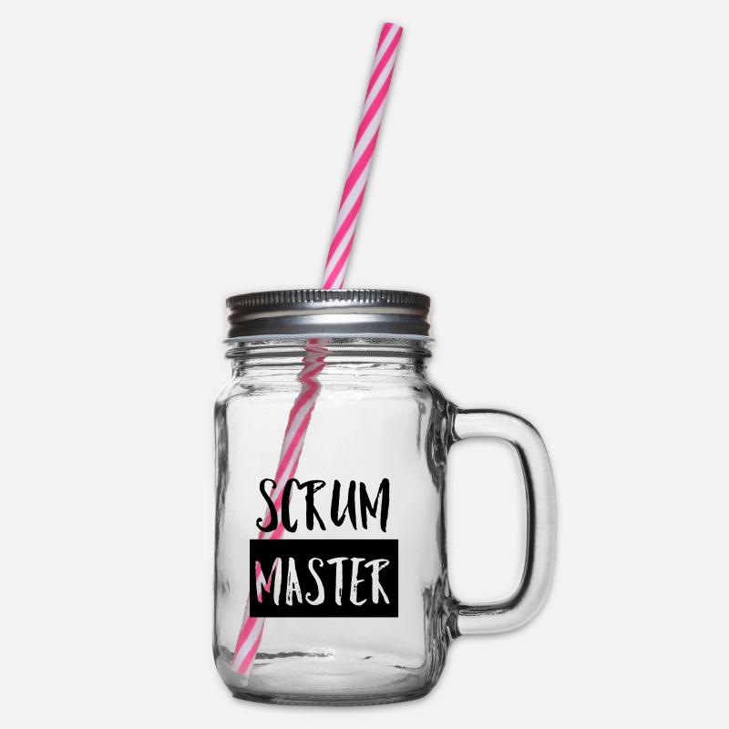 Scrum Master - Bocal à boisson - transparent