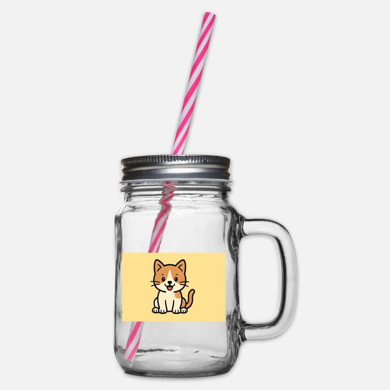 Chat - Bocal à boisson - transparent