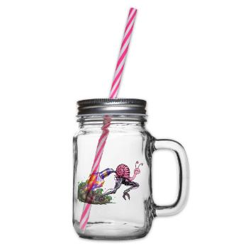 Flamejet Snail Robo Drive - Henkelglas mit Schraubdeckel - Klar - Rechts
