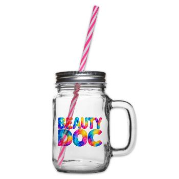 Beauty Doc - Henkelglas mit Schraubdeckel - Klar - Rechts