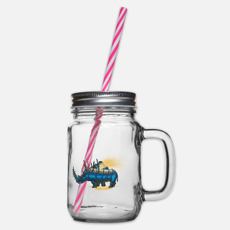 Saved rhino - Bocal à boisson - transparent