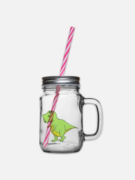 Trex - Henkelglas mit Schraubdeckel - Klar