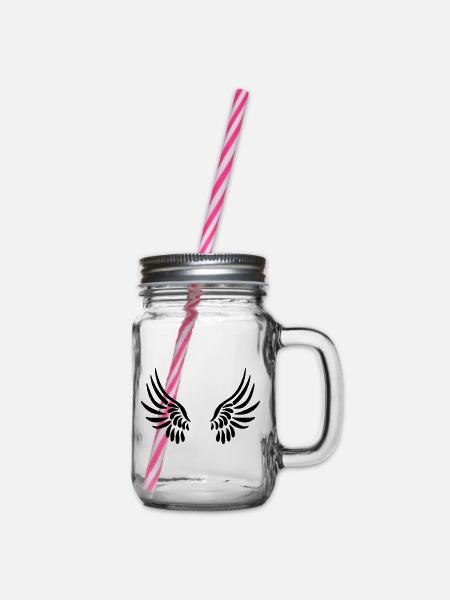 LIKE A BIRD - Bocal à boisson - transparent
