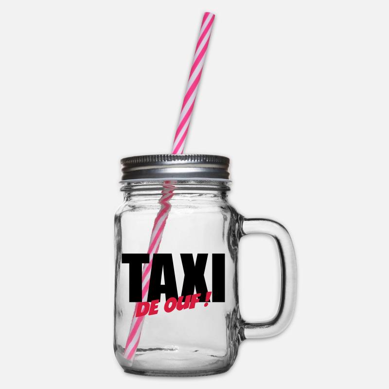 Taxi de ouf ! - Bocal à boisson - transparent