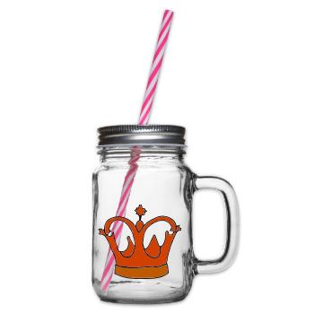 Roi héritier Reine Empereur Majesté Vecteur 1 - Bocal à boisson - transparent - Droite