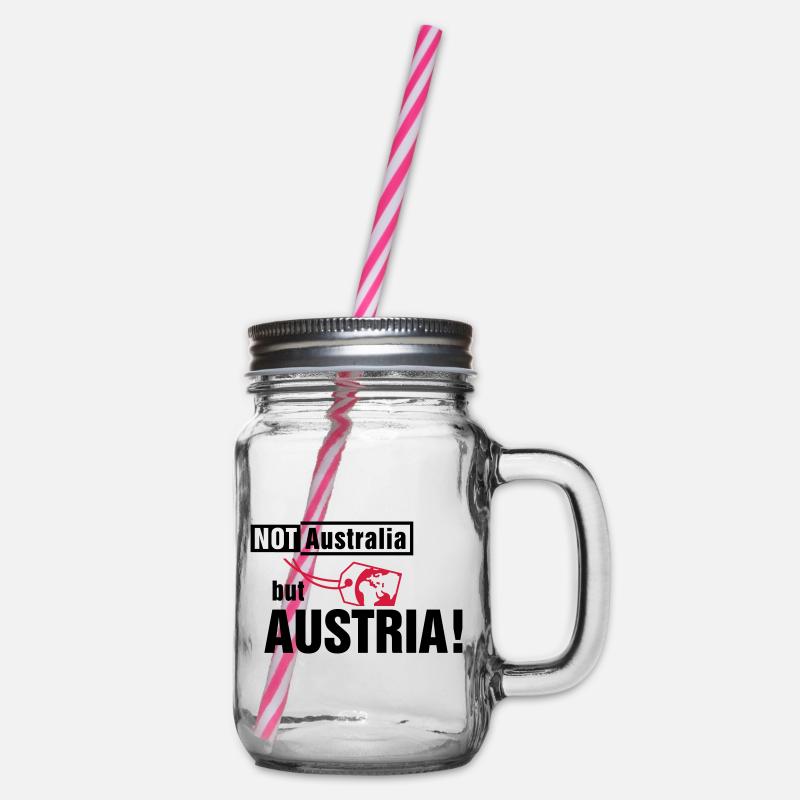Pas l’Australie, mais l’Autriche - Bocal à boisson - transparent