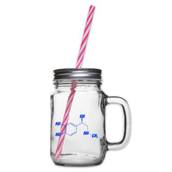 Adrenaline - Glass jar with handle and screw cap - clear - Right