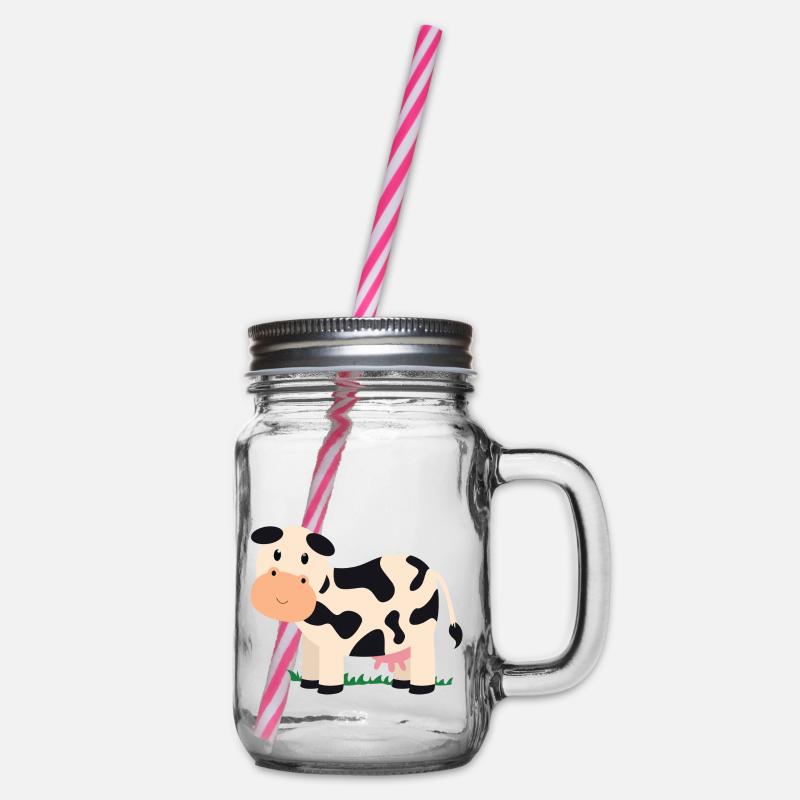 vache - Bocal à boisson - transparent