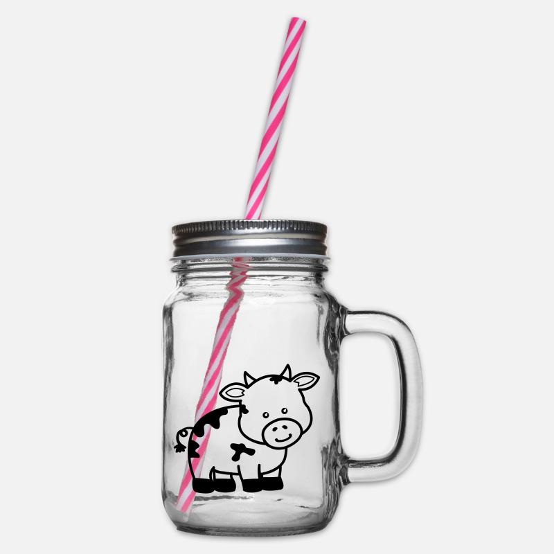vache - Bocal à boisson - transparent