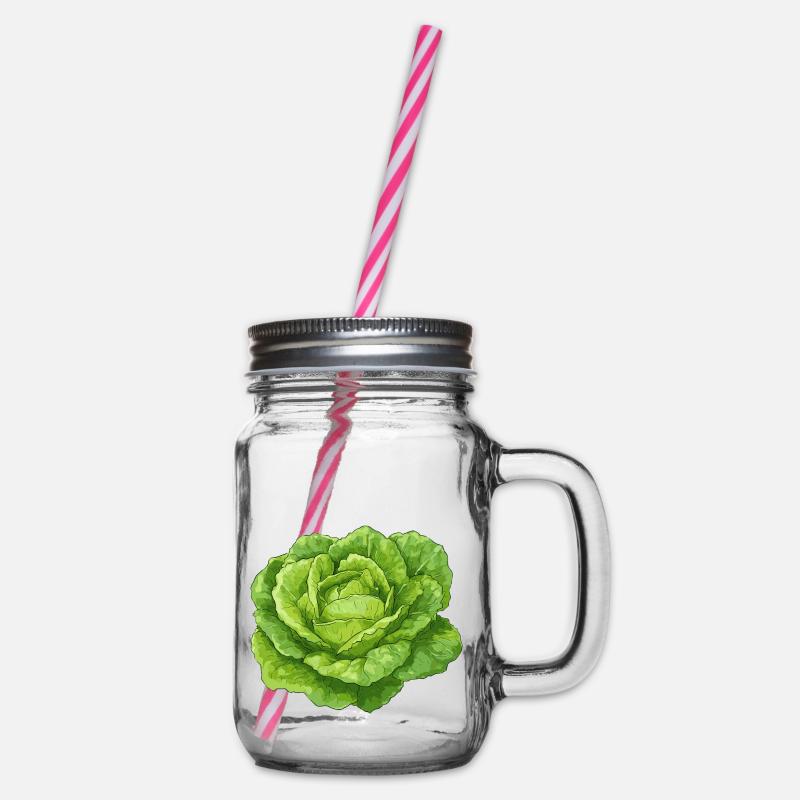 Salade - Bocal à boisson - transparent