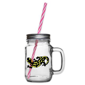 Salamander - Henkelglas mit Schraubdeckel - Klar - Rechts