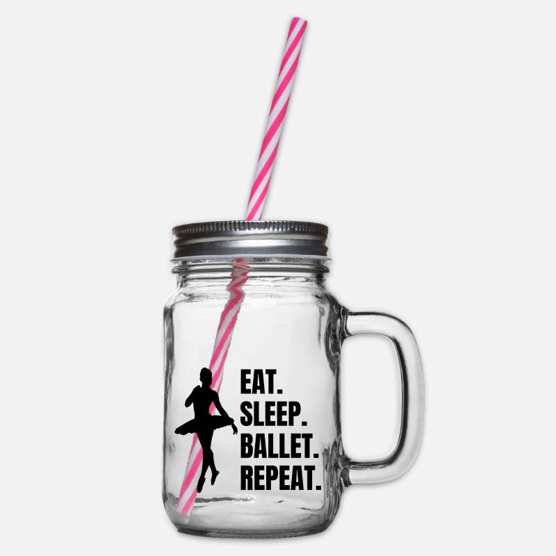 Ballet Gift Dance Dancer Ballerina Dance Class - Bocal à boisson - transparent