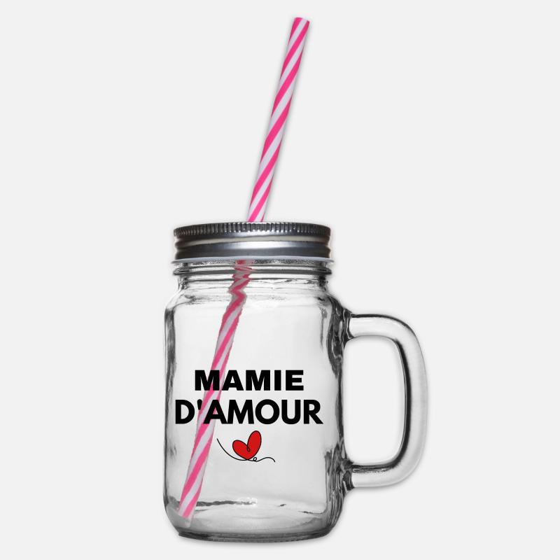 Mamie d'Amour - Bocal à boisson - transparent