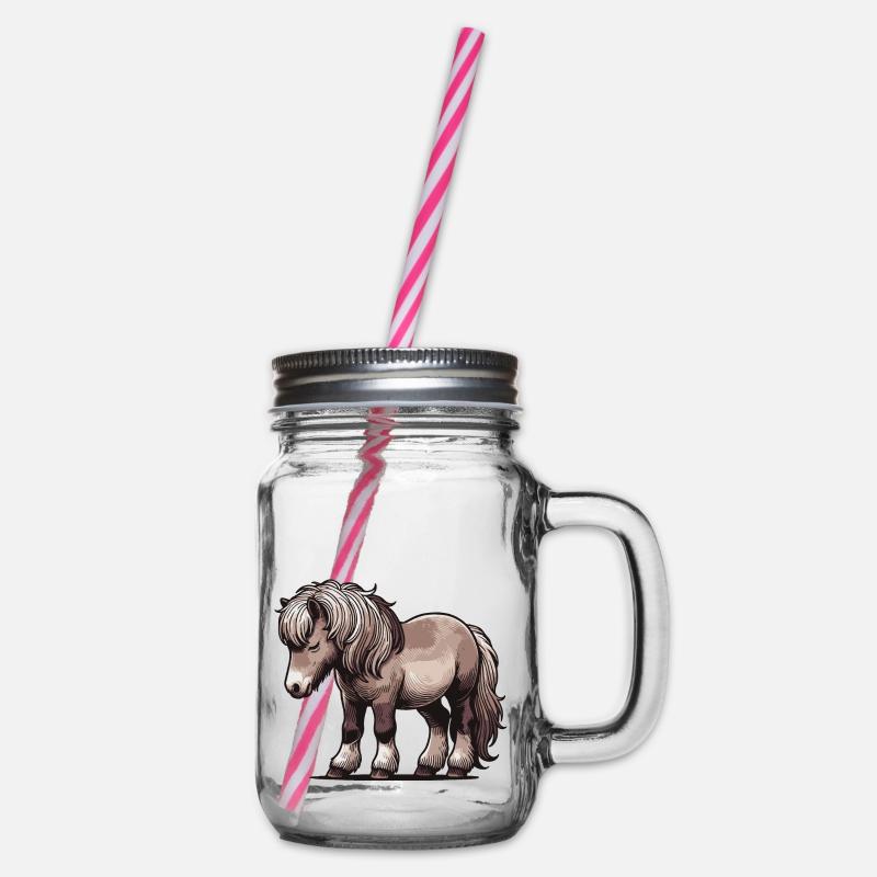 Poney - Bocal à boisson - transparent