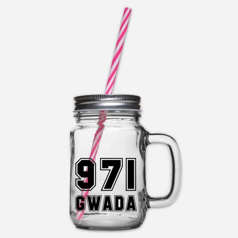 Gwada 971 - Bocal à boisson - transparent
