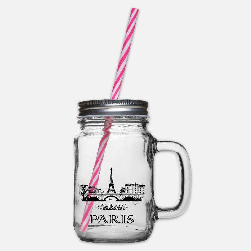 Paris - Bocal à boisson - transparent