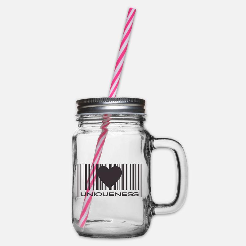 Unicité - Bocal à boisson - transparent