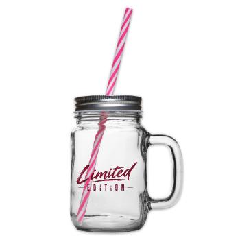 Limited Edition - Einzelstücke - limitiert - Henkelglas mit Schraubdeckel - Klar - Rechts
