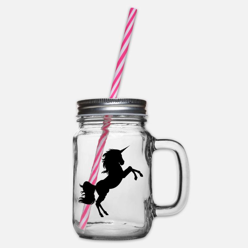 Unicorn - Bocal à boisson - transparent