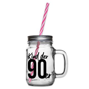 Enfant des années 90 - Bocal à boisson - transparent - Droite