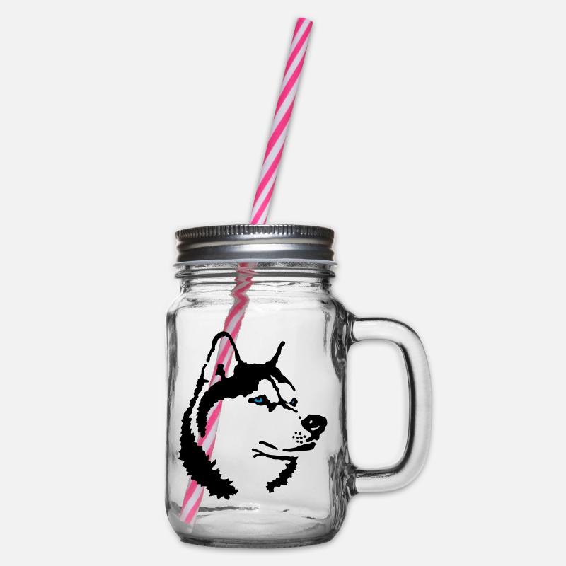 husky - Bocal à boisson - transparent