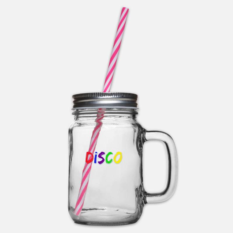 Discothèque - Bocal à boisson - transparent